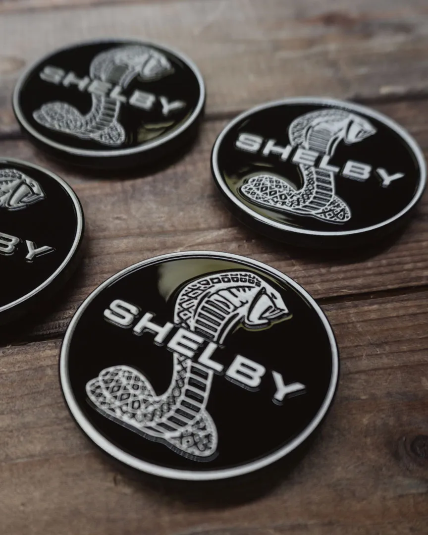 Центральные колпачки для дисков Cobra Shelby